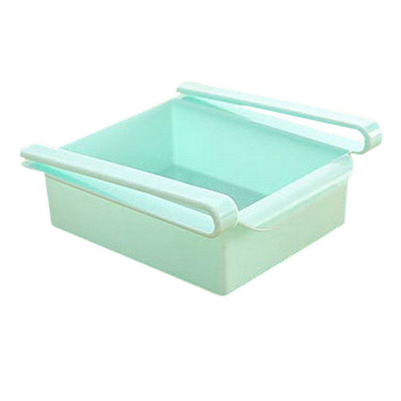 Plastic Fridge Refrigerator Food Organiser Storage Boxes Rack Holder